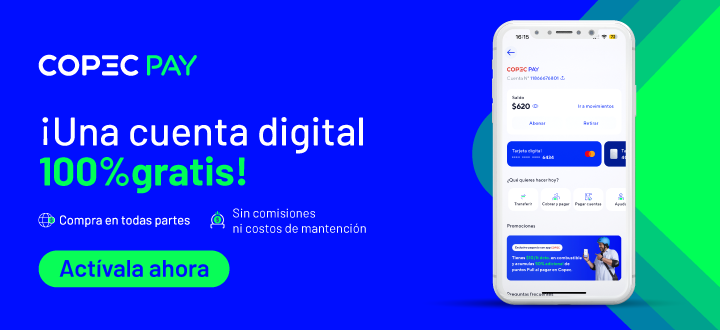 Cuenta digital Copec Pay